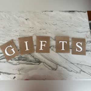 Burlap GIFTS Banner
